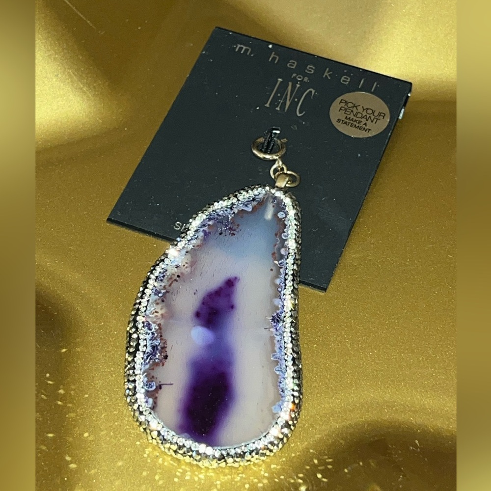 M.Haskell ~ Agate Stunning Pendant Attacher